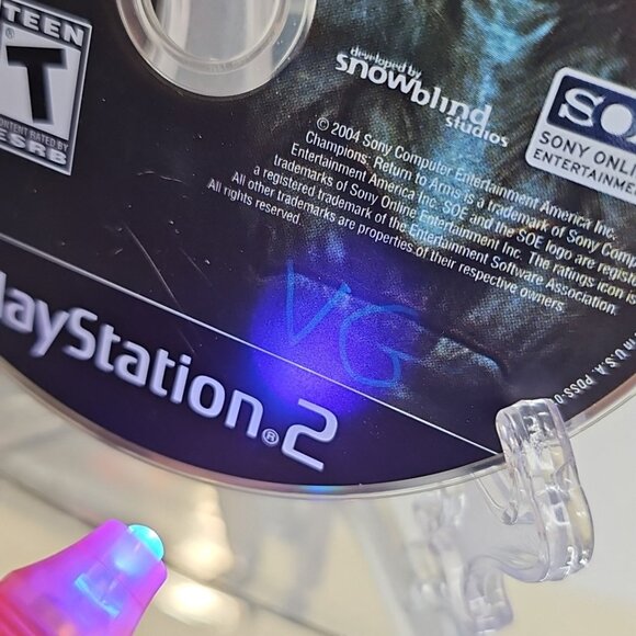 Champions Return to Arms (Sony PlayStation 2 PS2, 2005) CD And Case - Picture 3 of 11